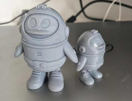 3D打印企鵝QQ公仔